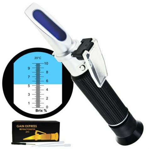 refractometer ebay uk|handheld refractometer price.